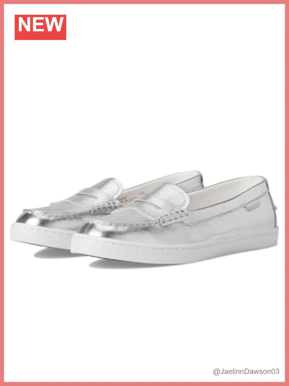 Women's Penny Loafers Leather Canvas Moc Toe Slip On Casual Comfort